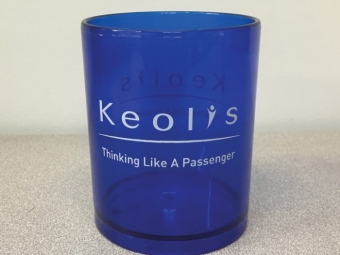 Keolis Commuter Rail – Plastic Cups