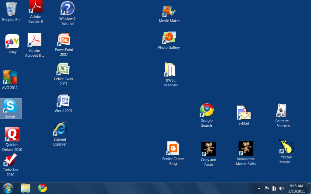 Cluttered Desktop - 1-Stop Design Shop