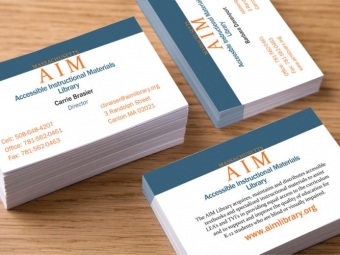 AIM Library – Business Cards