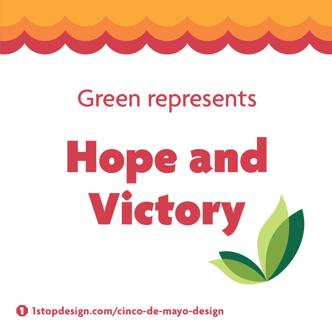 Celebrating Cinco de Mayo with color design theory by 1-Stop Design Shop